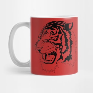 Sumatran Tiger - Black Mug